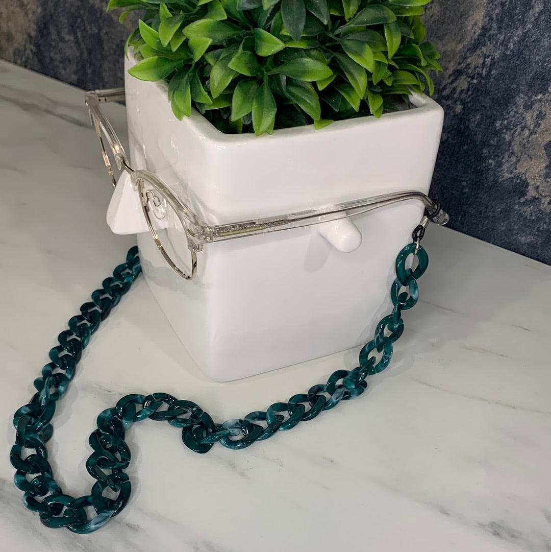 Acetate chain | Emerald Green