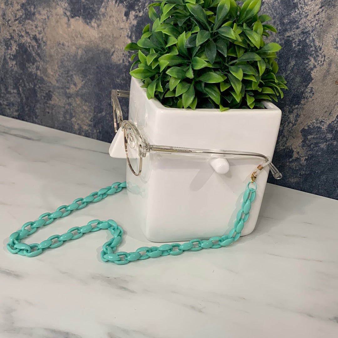 Acetate Chain | Mint Green