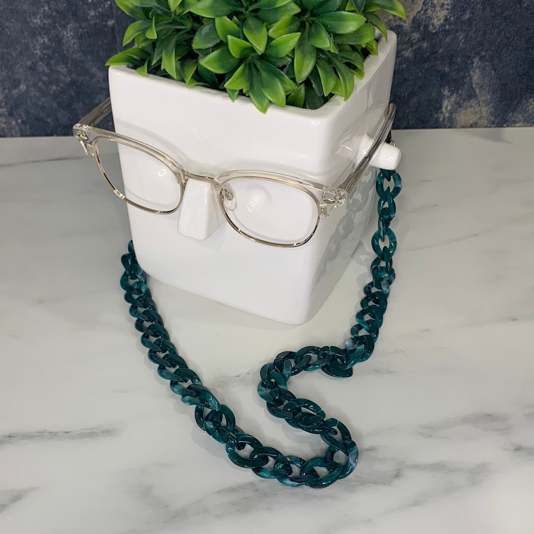 Acetate chain | Emerald Green