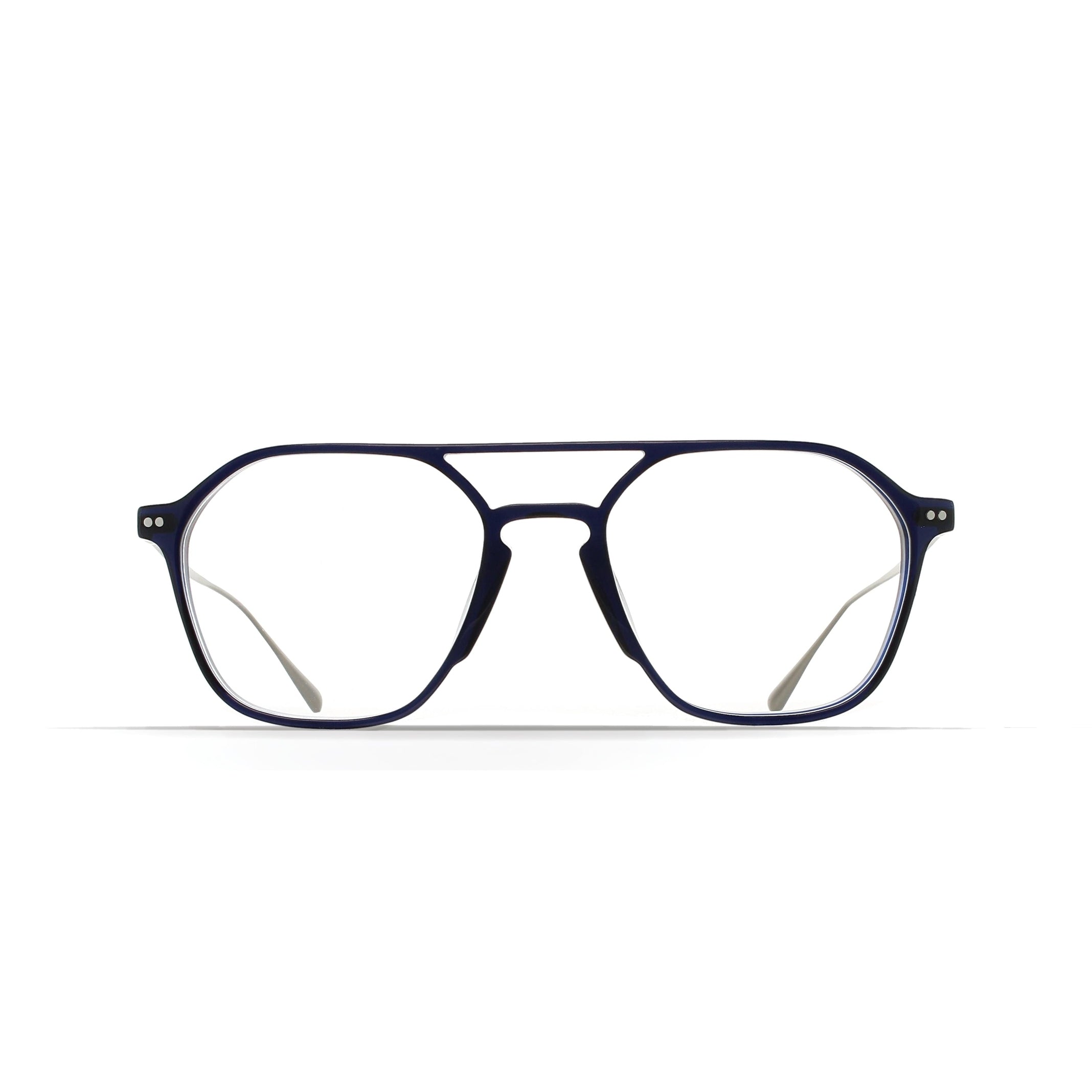 Brett Eyewear VIC - BLUE/SILVER