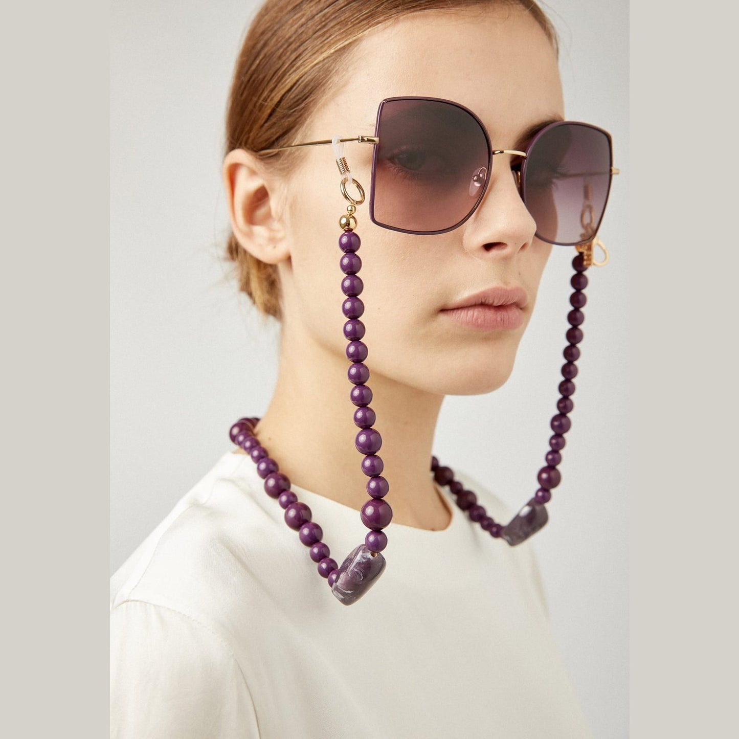 Resin Chain Purple
