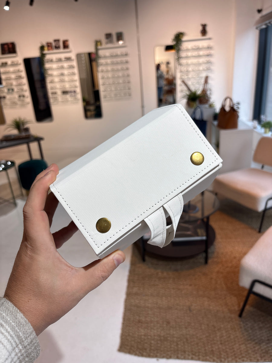 Eyewear Wardrobe White - 5 piece glasses holder