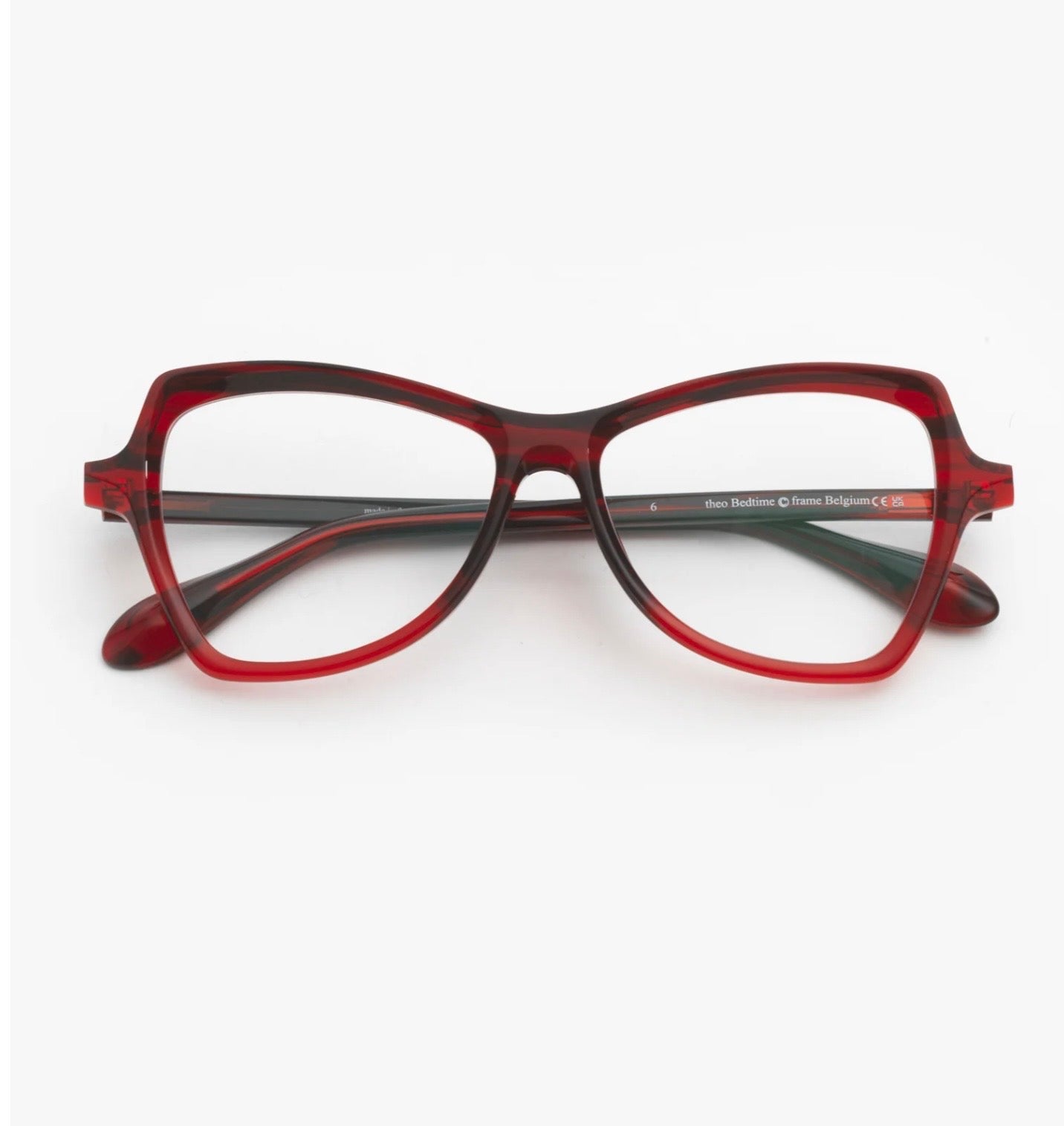 Theo Bedtime Transparent Red