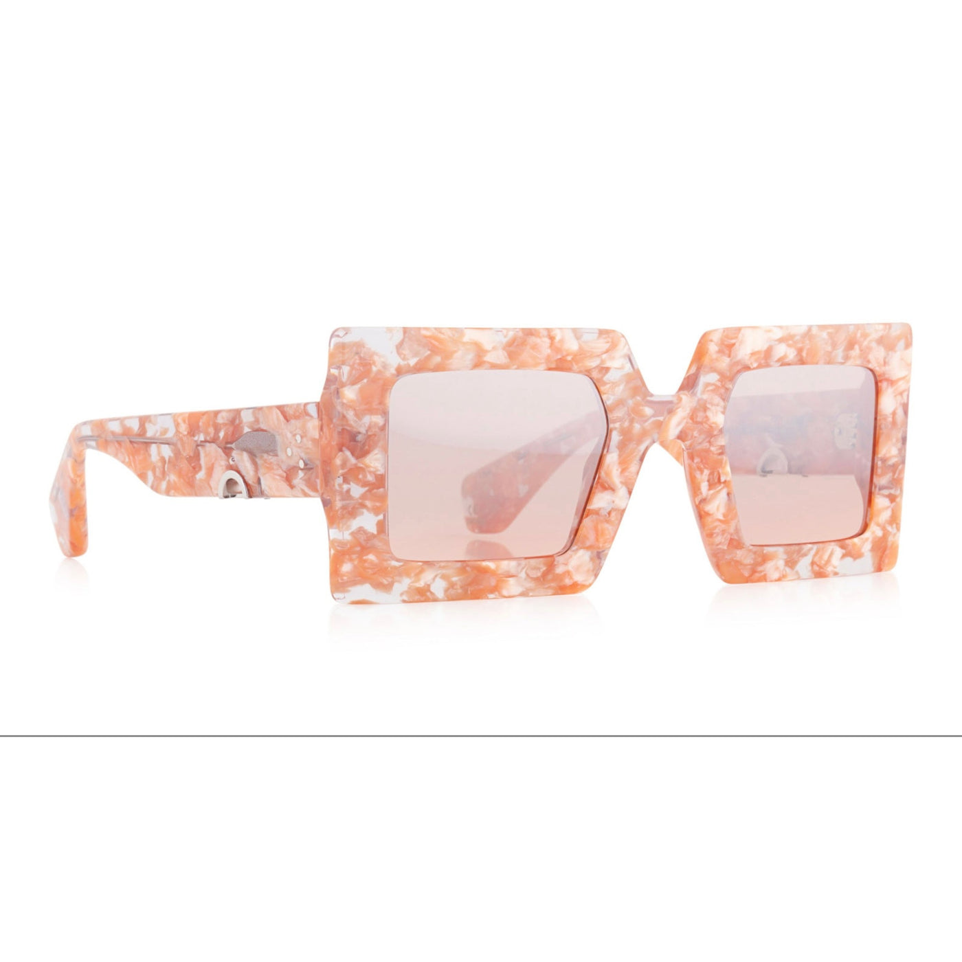 Robert La Roche Godfather Shiny Crystal Peach Marble
