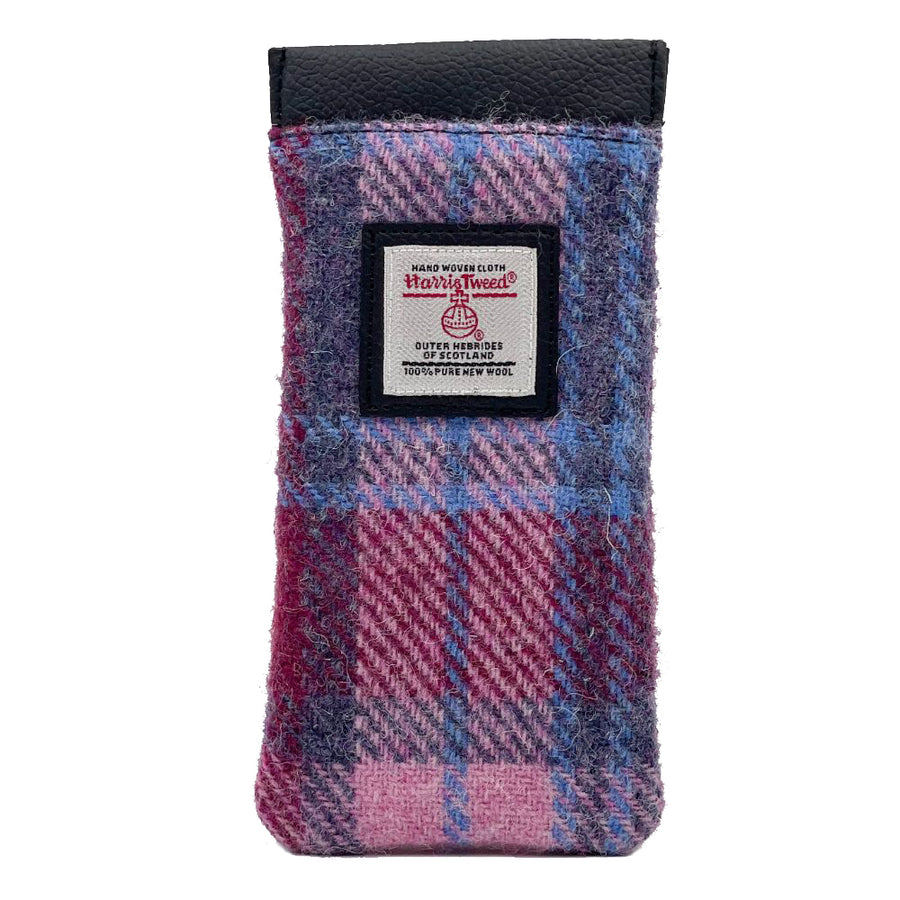 Harris Tweed Glasses Case | Pink