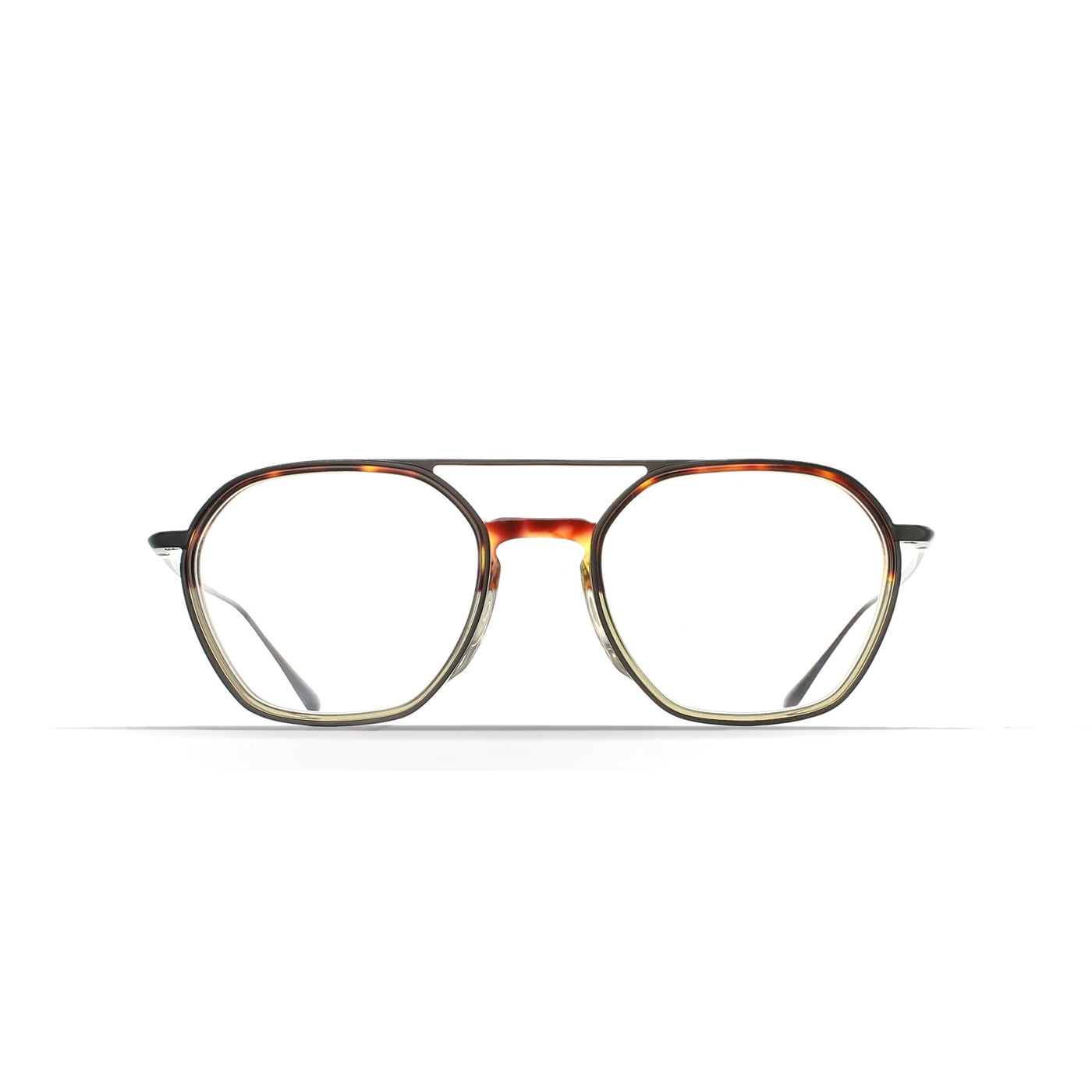 Brett Eyewear GIACOMO - TORTOISE SHADED KHAKI/BLACK
