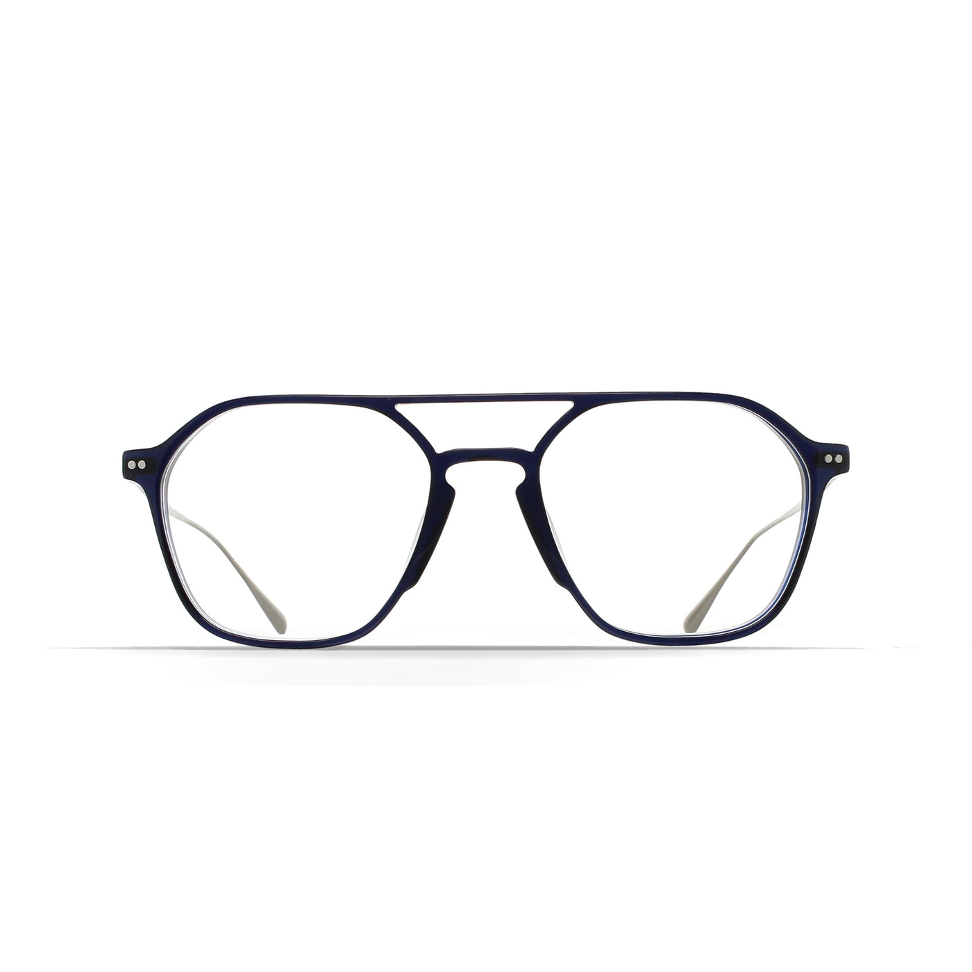 Brett Eyewear VIC - BLUE/SILVER