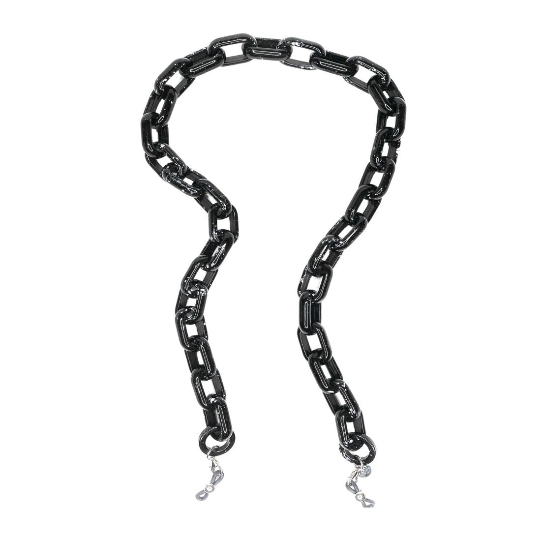 Anima Glasses Chain Black Crackle
