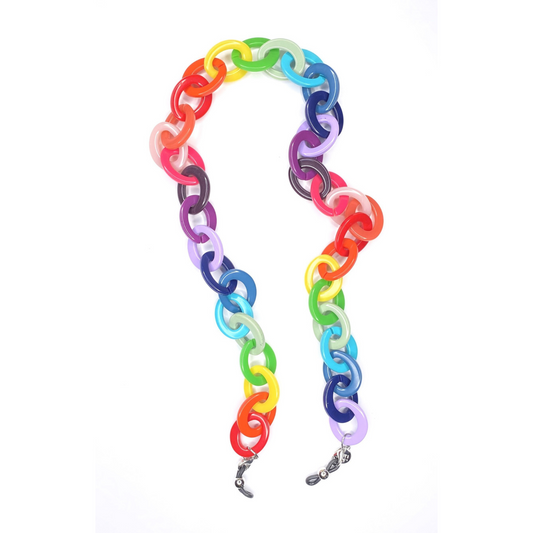 Sole Glasses Chain Rainbow