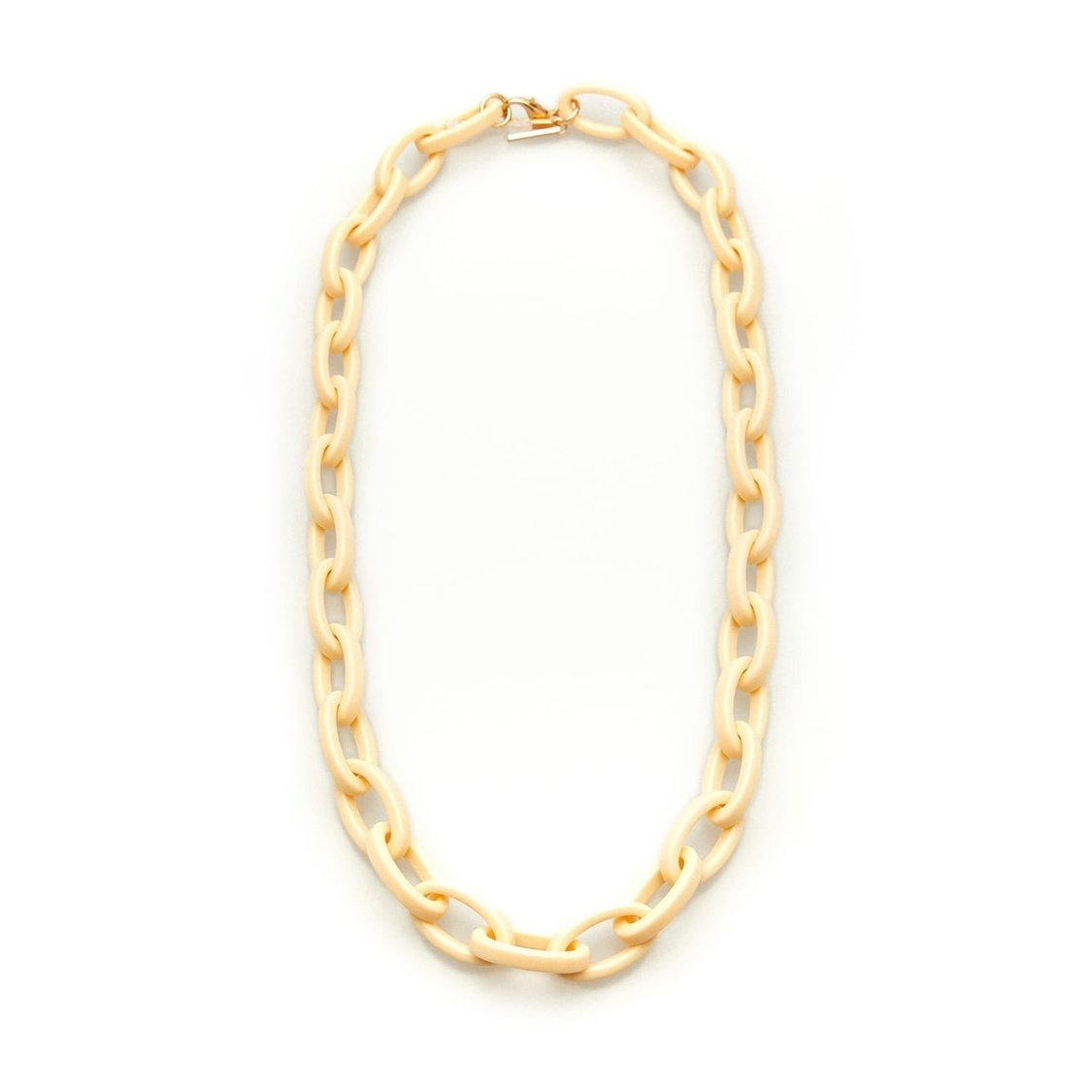 Oval Resin Chain - Off White